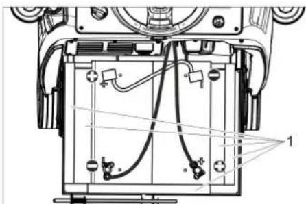 Kärcher B 95 RS Bp - Batterien einsetzen und anschließen - 3