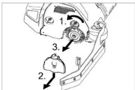 Kärcher B 95 RS Bp - Substituir as escovas rotativas - 2