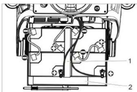 Kärcher B 95 RS Bp - Introducerea și conectarea bateriilor - 3