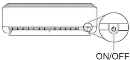 LG AC18BK - De airconditioner gebruiken zonder de afstandsbediening - 1