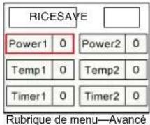 Hatco Rapide Cuisine IRNGPC114 - Programmation des rubriques de menu - 3