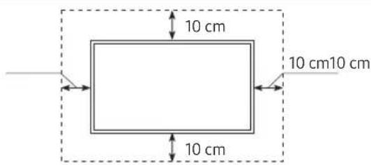 SAMSUNG GQ75Q950RGT - Ventilation adaptée de votre téléviseur - 2