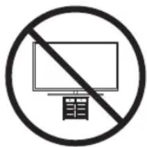 SAMSUNG GQ75Q950RGT - Precauzioni di sicurezza: Fissaggio del teileisore alla parete per impedirne la caduta - 1