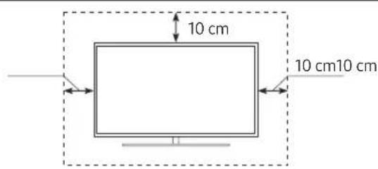 SAMSUNG GQ75Q950RGT - Providing proper ventilation for your TV - 1