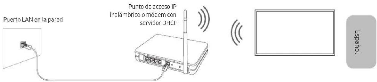 SAMSUNG UE65TU8506U - Conexión de la red - Inalámbrica - 1