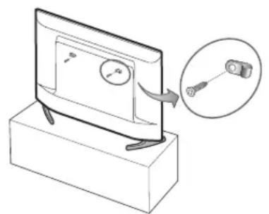 SAMSUNG UE40M5000AU - Precauciones para evitar la caída del televisor - 1