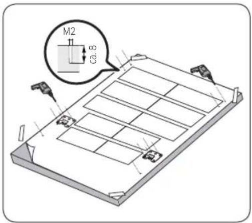 SAMSUNG DW60A6092US - SCHRITT 5 Montieren der Türverkleidung (für voll und halb eingebaute Modelle) - 1
