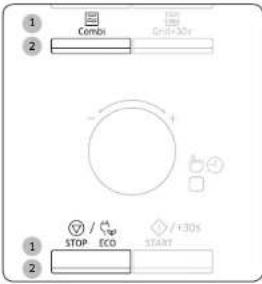 SAMSUNG MG23K3505AK - Ausschalten der Signaltöne - 1