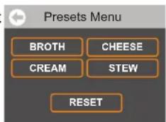 Hatco SW27QT - Modifying a Product Preset - 2