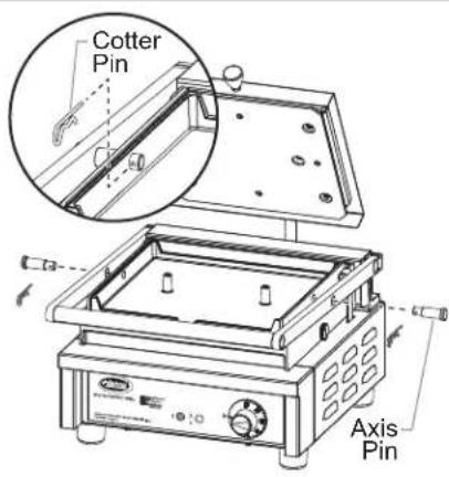 Hatco MCG14G - BURN HAZARD: Allow unit to cool before performing any cleaning, adjustments, or maintenance. - 2