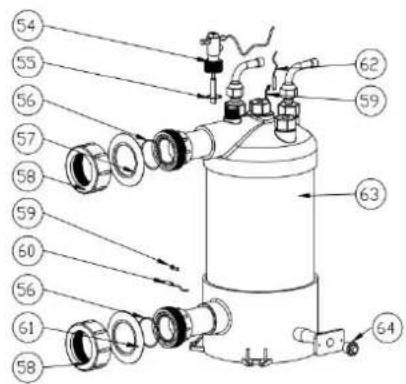 ASTRALPOOL APH3 Inverboost - Opengeklapt diagram - 3