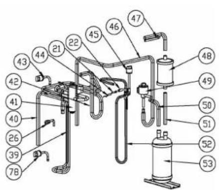 ASTRALPOOL APH3 Inverboost - Schéma éclaté - 2