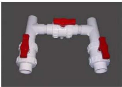 ASTRALPOOL APH3 Inverboost - II Kit By-Pass - 1