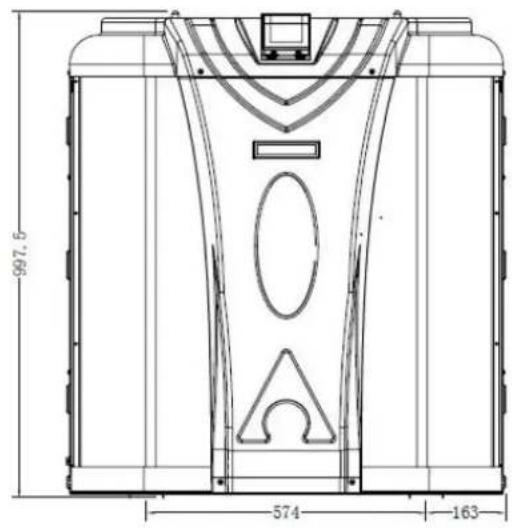 ASTRALPOOL APH3 Inverboost - Afmetingen - 1