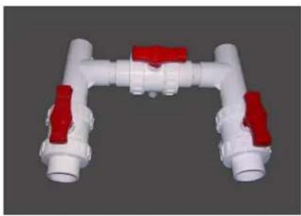 ASTRALPOOL APH3 Inverboost - O Kit By-Pass - 1