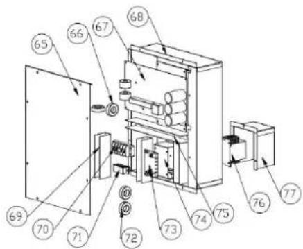ASTRALPOOL APH3 Inverboost - Opengeklapt diagram - 4