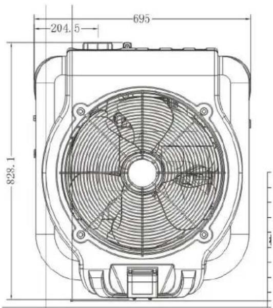 ASTRALPOOL APH3 Inverboost - Abmessung - 3
