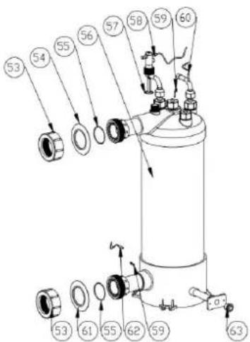 ASTRALPOOL APH3 Inverboost - Opengeklapt diagram - 7