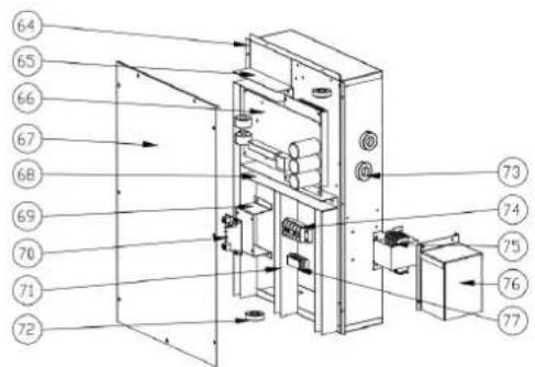 ASTRALPOOL APH3 Inverboost - 1 Exploded Diagram Model:68837/68838 - 8