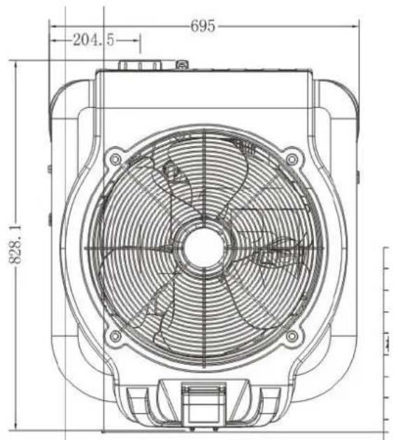 ASTRALPOOL APH3 Inverboost - Dimensioni - 3