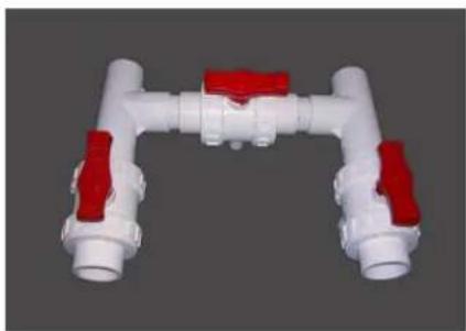 ASTRALPOOL APH3 Inverboost - Le Kit By-Pass (option) - 1