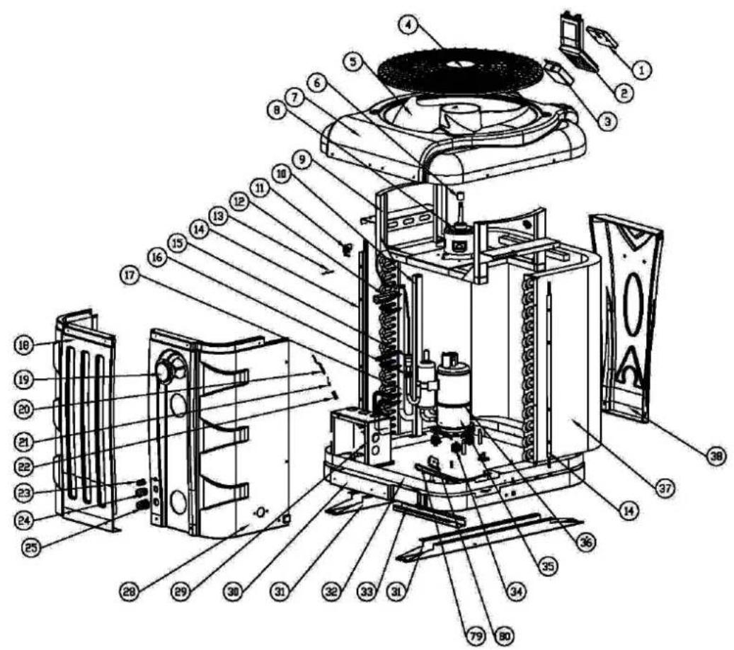 ASTRALPOOL APH3 Inverboost - Esploso - 1