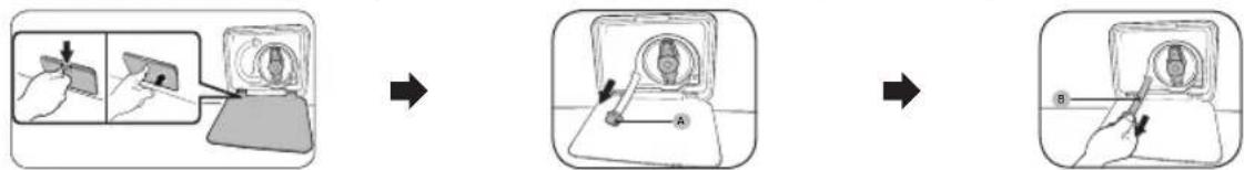 SAMSUNG WW91T4048CE - Vidange d'urgence - 1