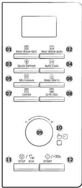 SAMSUNG MG23K3585AS - Caratteristiche del forno - 1