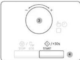SAMSUNG MG23K3585AS - Drücken Sie die Taste Heat Wave Grill (Infrarotgrill). - 1