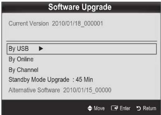 SAMSUNG UE46C6500UP - Software Upgrade - 1