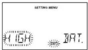 SETTING MENU H1 ISH BAT.