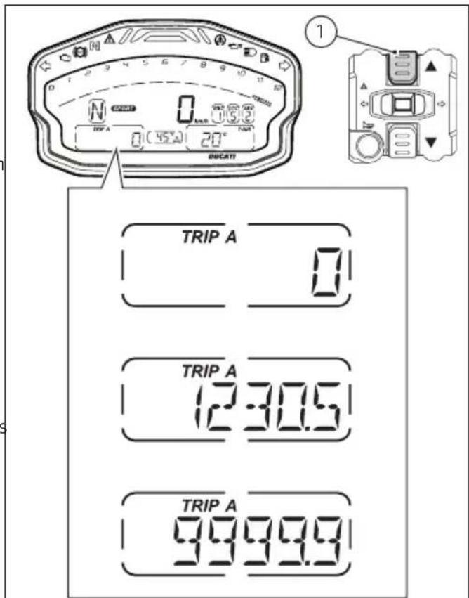 TRIP A 12:30.5 TRIP A 9999.9