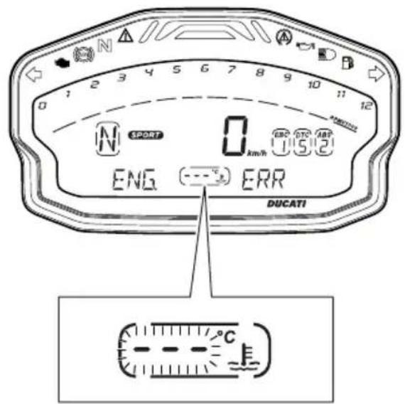N 2 3 4 5 6 7 8 9 10 11 12 SPORT 0 km/h ENG ERR DUCATI C