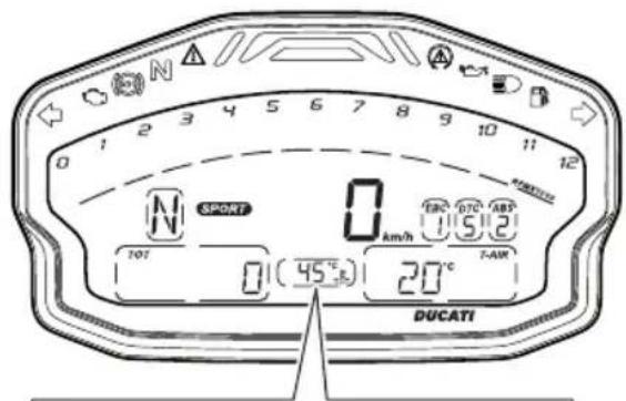SPONT 701 0 (45°) 20°C T-AIR DUCATI