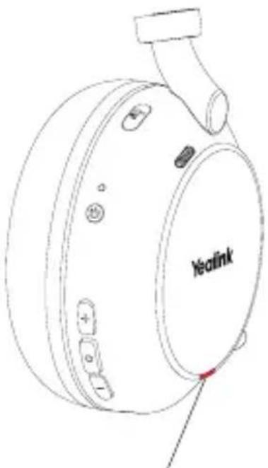 Yealink BH76 - Contrôles d'appel et busylight - 2