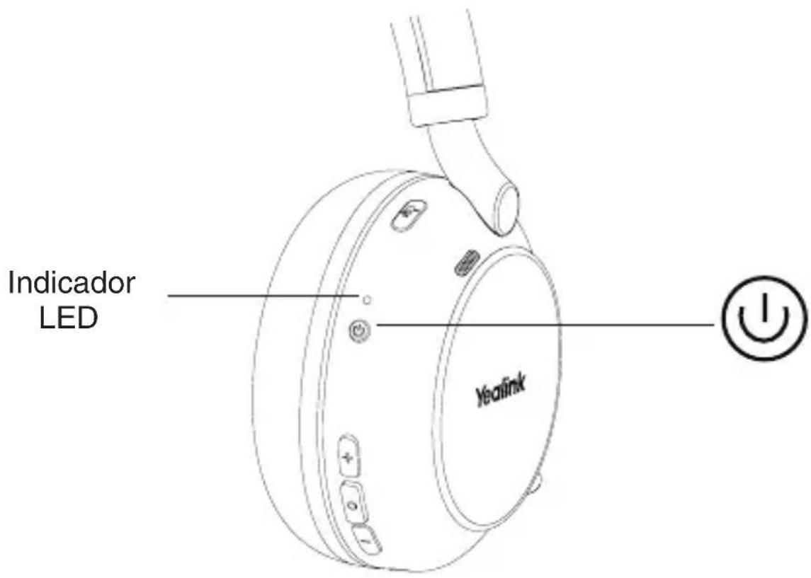Yealink BH76 - Encender/Apagar - 1