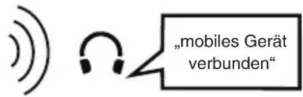 "mobiles Gerät verbunden"