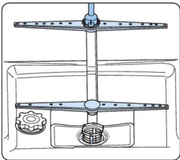 Orima ORC166W - Spray Arms - 1