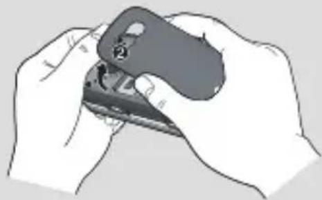 LG GT360 - Remove the battery cover - 2