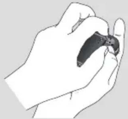 LG GT360 - Retrait de la batterie. - 1