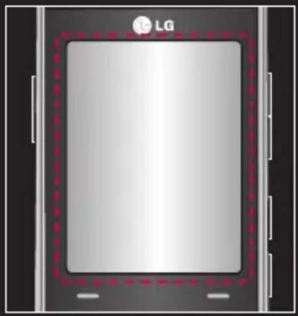 LG KF755 - Auto Luminance Control - 1