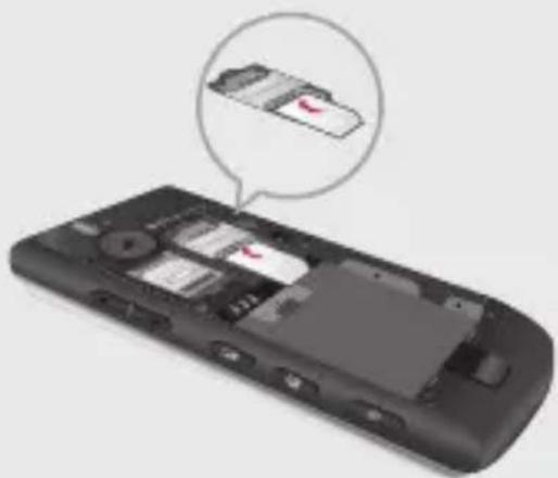 LG KF755 - Installation de la carte USIM - 1