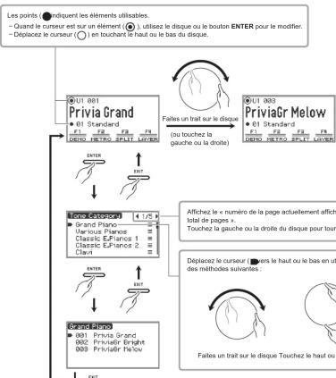 CASIO Privia PXS6000 - Opérations de base communes - 1