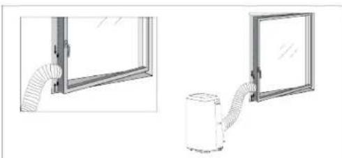 PRINCESS Smart Air Conditioner 9000 352900 - Установка универсальной оконной заглушки - 1