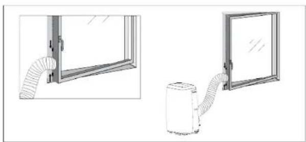 PRINCESS Smart Air Conditioner 9000 352900 - Instalace univerzální okenní sady - 1
