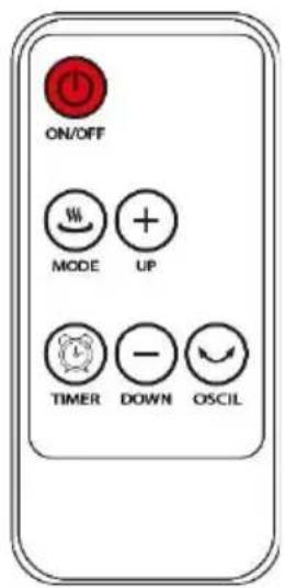 ON/OFF MODE UP TIMER DOWN OSCIL