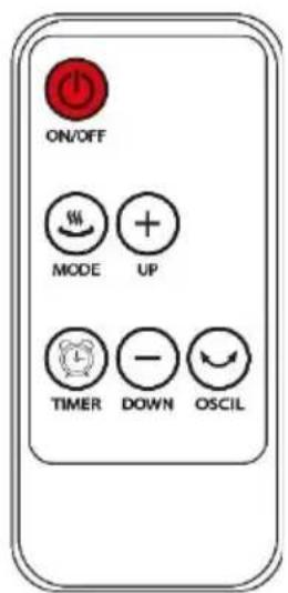 ON/OFF MODE UP TIMER DOWN OSCIL
