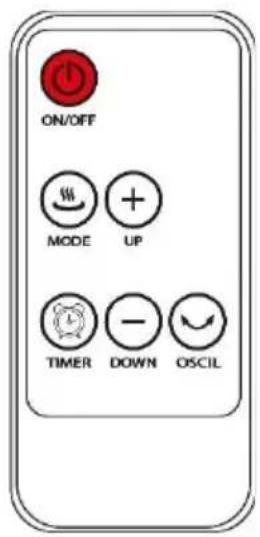 ON/OFF MODE UP TIMER DOWN OSCIL