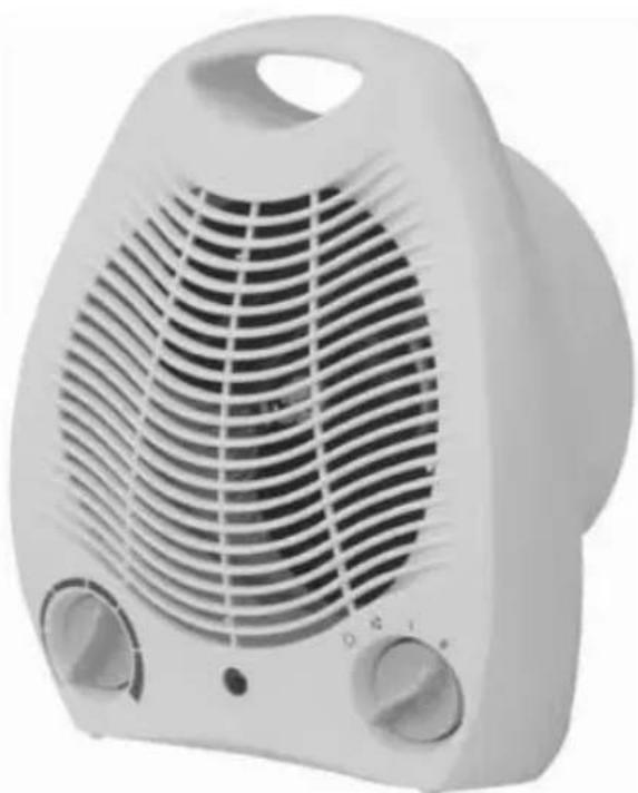 SHX SHX01HL2000 - Heteluchtkachel 2000 watt SHX01HL2000 - 1