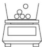 Kern EW 8202NM - Anzeigesymbol: PCS - 4